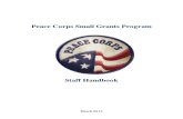 Peace Corps Small Grants Staff Handbook 3-30-2015