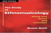 Bruno Nettl - The Study of Ethnomusicology