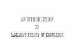 An Introduction to Sankaras Theory of Knowledge - NK Devaraja