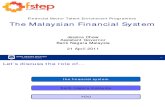 The Malaysian Financial System