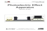 Photoelectric Effect Apparatus AP8209 PASCO