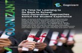 Its Time for Learning to Go Back to School: Next-Generation Approaches Enrich the Student Experience