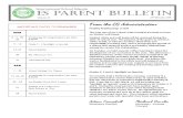 ES Parent Bulletin Vol#13 2015 Feb 27