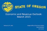 Oregon Revenue Forecast Feb 19