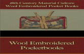Personal Effects - Wool Embroidered Pocket Books