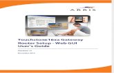 Touchstone 16xx Router Setup Web GUI UG