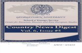 CERES News Digest Vol. 6 Week 5; Feb. 9 - 13