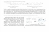 Mobile Sink Assisted Energy Efficient Routing Algorithm for Wireless Sensor Networks