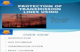 protection of transmission system using gps
