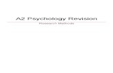 Psychology Revision - Research Methods Topic (1)