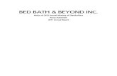 Bed Bath Analysis