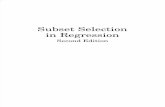 Alan Miller Subset Selection in Regression 2002