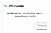 JQuery Mobile Webinar