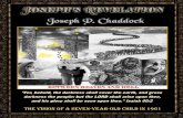 “JOSEPH’S REVELATION” A True-life story by Joseph P. Chaddock. Read it Today — FREE!