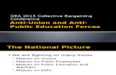 Anti-Union and Anti-Public Education Forces Part 1