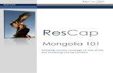 ResCap Mongolia 101