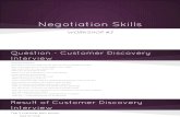 Negotiation Skills WORKSHOP3