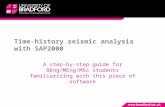 Time-History With SAP2000