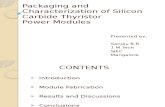 Packaging and Characterization of Silicon Carbide Thyristor