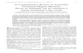 A Comprea comprehensive review of axial flux permanent magnet machineshensive Review of Axial Flux Permanent Magnet Machines