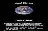 Land Biomes PPT
