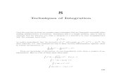 Calculus: Techniques of Integration