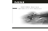 MSI g31m2v2 manual