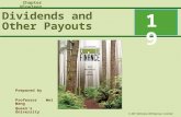 Dividends and Other Payouts c19