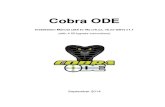 Cobra ODE Installation Manual (2k5 to 4k) (v5 - V5-QSV) (English) v1.1