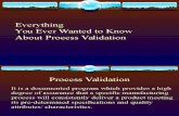 Process Validation - FP