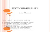 Entanglement I 13