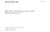 Sony STR-DH800 User Manual