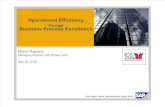 Operational Efficiency Business Process Excellence Mehul Rajparia