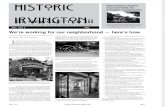 Historic Irvington Newsletter - 2013 Fall