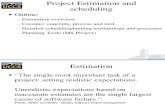 Cost estimation in a Project