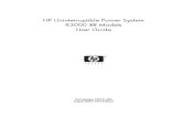HP Uninterruptible Power System R3000 XR Models User Guide