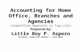 Home Office and Branched Agencies by Little Boy Aspero