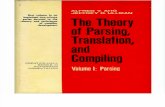 the Theory of Parsing Translation and Compiling Volume 1 Parsing