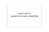 XAT-2011 Question Paper