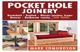 Pocket Hole Joinery - Bookshelf, Picture Frame,Dresser,Bathroom Vanity