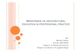 Architectural Education in Professional Practice 1 [Compatibility Mode]