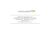 Consultation-Etisalat Comments on Reponses 29 Sept 2011