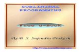 Subliminal Programming