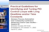 Practical Guidelines for Identifying & Tuning PID Ctl Loops
