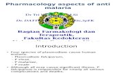 Pharmacology Aspect of Antimalaria_2009