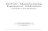 SUPAC Mfg. Equipment addendum guidance 11-25-14.pdf