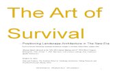 The Art of Survival - Positioning Landscape Architecture in the New Era