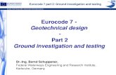 EUROCODE 7- GEOTECHNICAL DESIGN