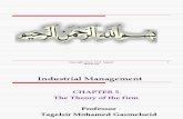 Chapter 5 Industerial Mangement
