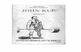 John Kuc Speaks on Powerlifting